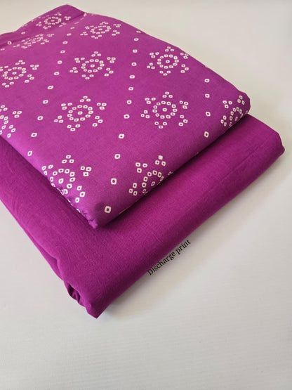 Premium Pure Cotton 60x60 Jaipuri Printed Fabric Set â 5 Meter Top & 5 Meter Bottom | 44 Inch Width][ MIN ORDER QUANTITY 10 METER}