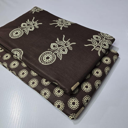 Premium Pure Cotton 60x60 Jaipuri Printed Fabric Set â 5 Meter Top & 5 Meter Bottom | 44 Inch Width][ MIN ORDER QUANTITY 10 METER}