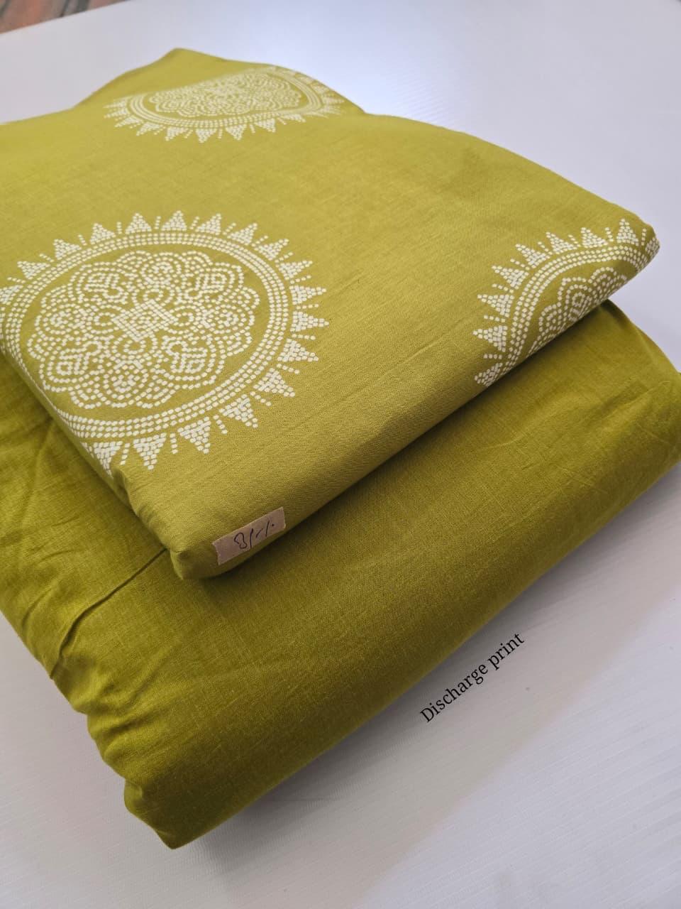 Premium Pure Cotton 60x60 Jaipuri Printed Fabric Set â 5 Meter Top & 5 Meter Bottom | 44 Inch Width][ MIN ORDER QUANTITY 10 METER}