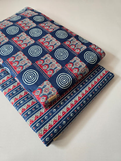 Premium Pure Cotton 60x60 Jaipuri Printed Fabric Set â 5 Meter Top & 5 Meter Bottom | 44 Inch Width][ MIN ORDER QUANTITY 10 METER}