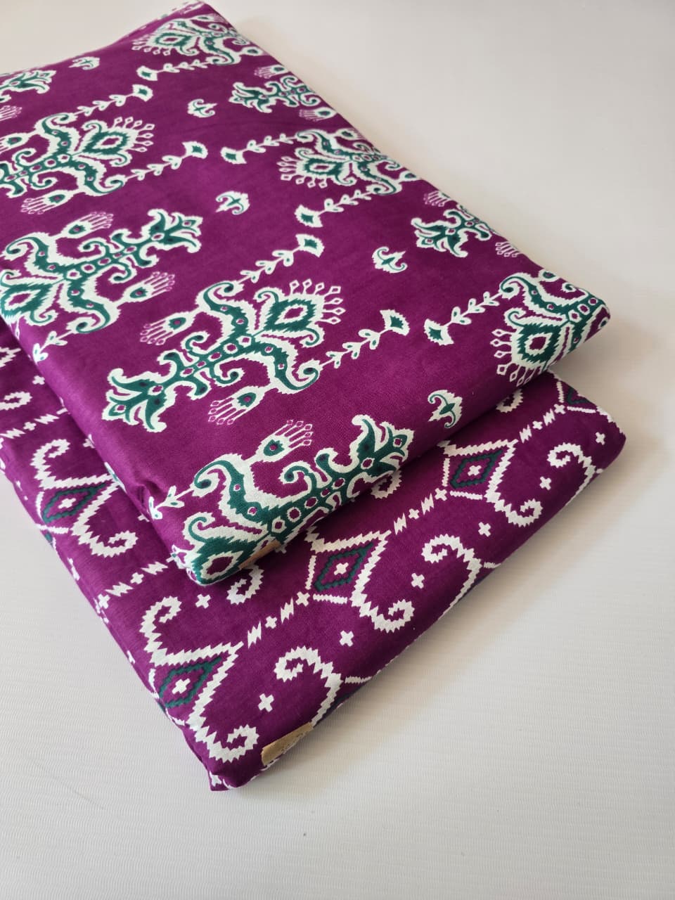 Premium Pure Cotton 60x60 Jaipuri Printed Fabric Set â 5 Meter Top & 5 Meter Bottom | 44 Inch Width][ MIN ORDER QUANTITY 10 METER}