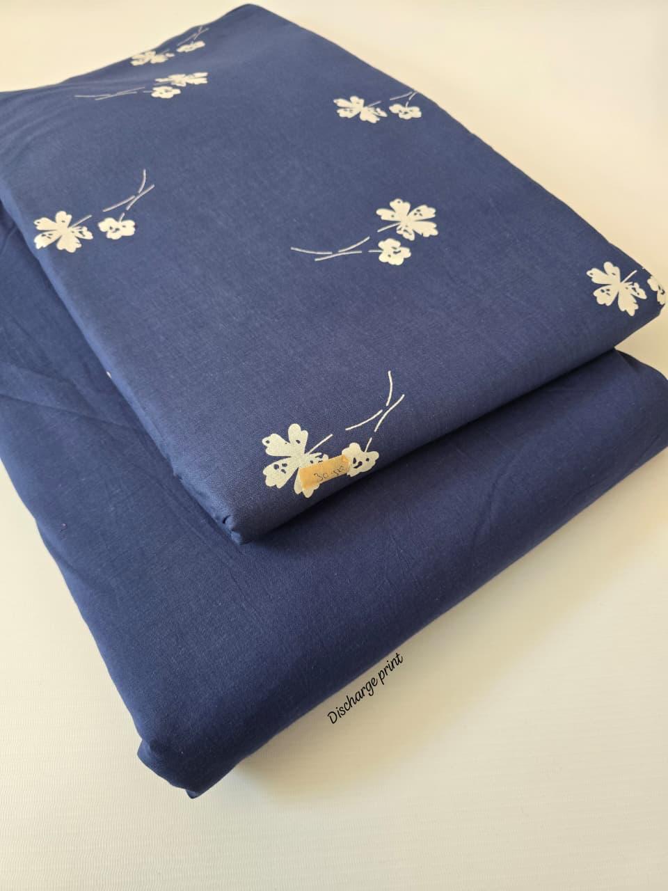 Premium Pure Cotton 60x60 Jaipuri Printed Fabric Set â 5 Meter Top & 5 Meter Bottom | 44 Inch Width][ MIN ORDER QUANTITY 10 METER}