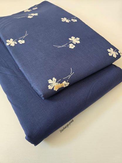 Premium Pure Cotton 60x60 Jaipuri Printed Fabric Set â 5 Meter Top & 5 Meter Bottom | 44 Inch Width][ MIN ORDER QUANTITY 10 METER}