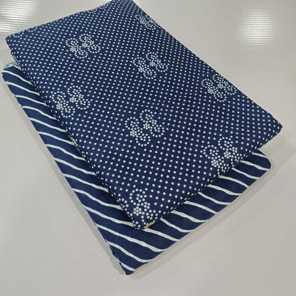 Premium Pure Cotton 60x60 Jaipuri Printed Fabric Set â 5 Meter Top & 5 Meter Bottom | 44 Inch Width][ MIN ORDER QUANTITY 10 METER}