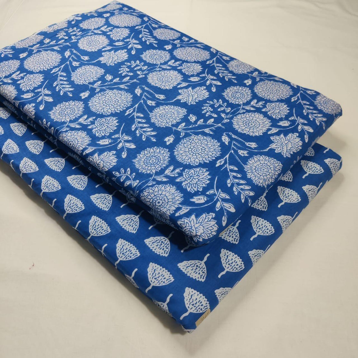 Premium Pure Cotton 60x60 Jaipuri Printed Fabric Set â 5 Meter Top & 5 Meter Bottom | 44 Inch Width][ MIN ORDER QUANTITY 10 METER}