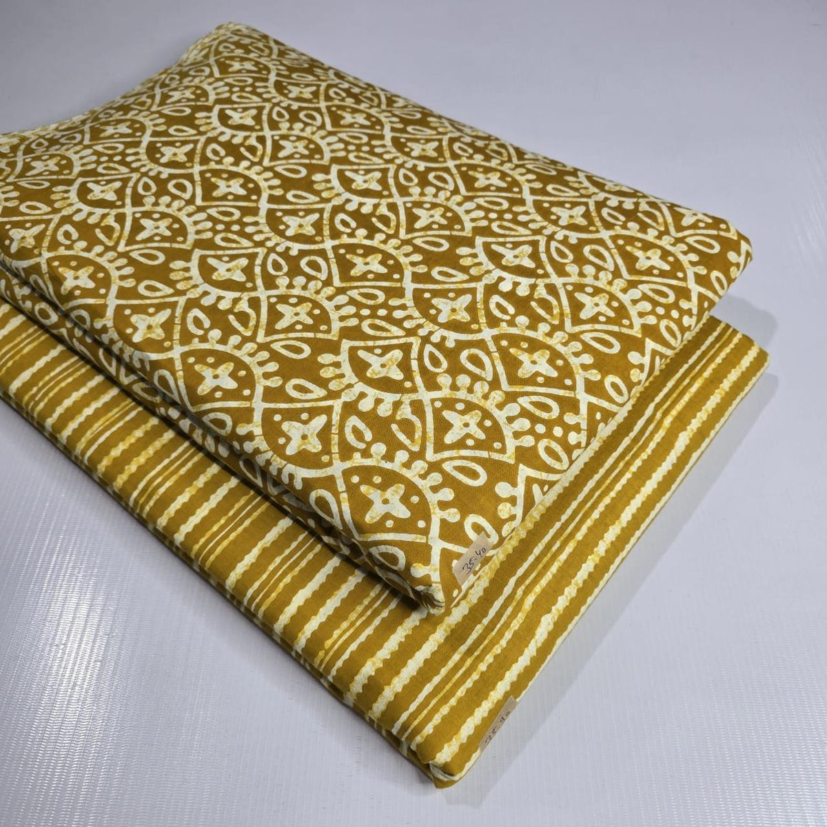 Premium Pure Cotton 60x60 Jaipuri Printed Fabric Set â 5 Meter Top & 5 Meter Bottom | 44 Inch Width][ MIN ORDER QUANTITY 10 METER}