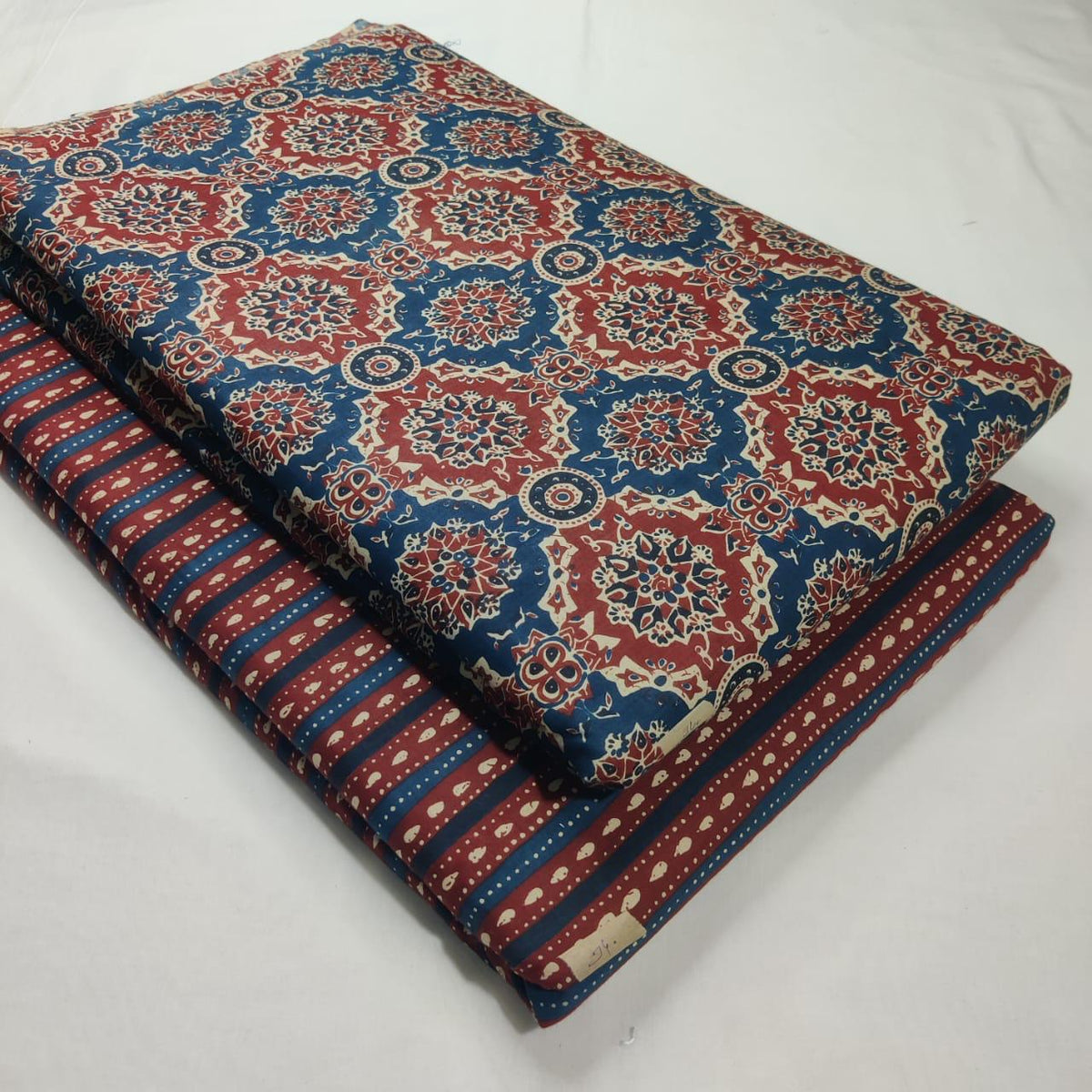 Premium Pure Cotton 60x60 Jaipuri Printed Fabric Set â 5 Meter Top & 5 Meter Bottom | 44 Inch Width][ MIN ORDER QUANTITY 10 METER}