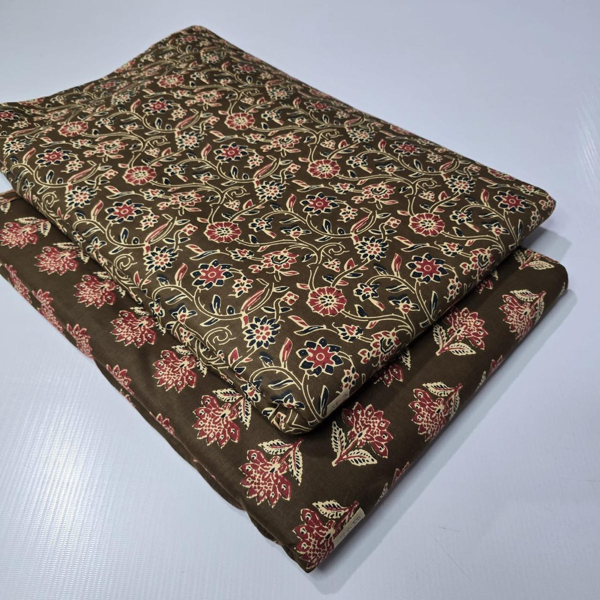 Premium Pure Cotton 60x60 Jaipuri Printed Fabric Set â 5 Meter Top & 5 Meter Bottom | 44 Inch Width][ MIN ORDER QUANTITY 10 METER}