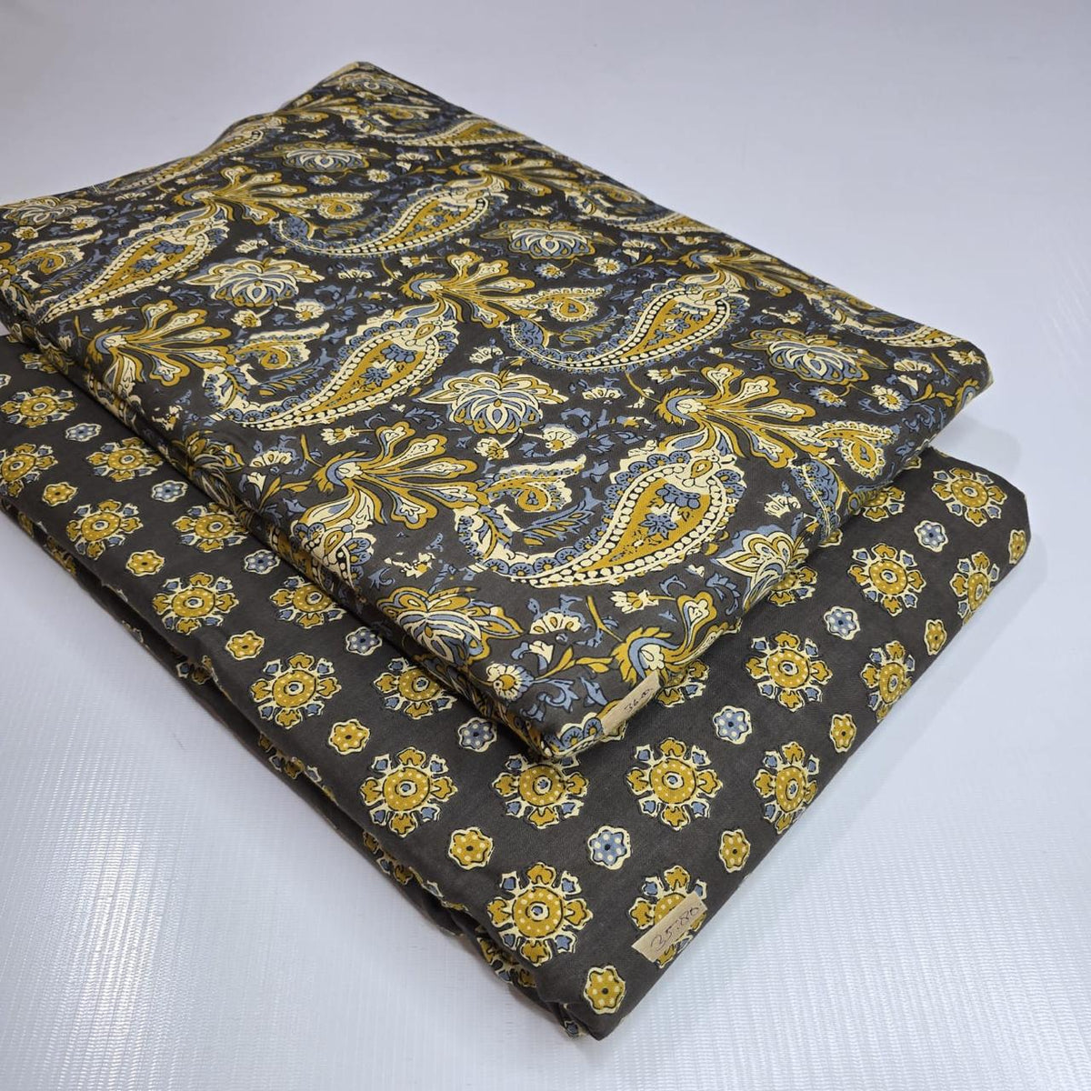 Premium Pure Cotton 60x60 Jaipuri Printed Fabric Set â 5 Meter Top & 5 Meter Bottom | 44 Inch Width][ MIN ORDER QUANTITY 10 METER}
