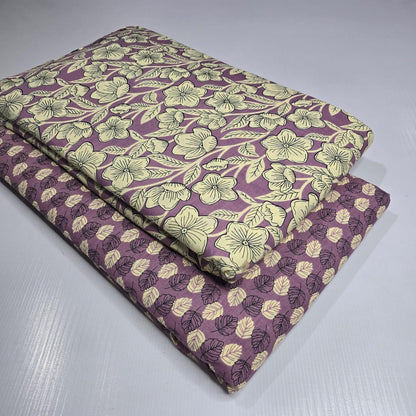 Premium Pure Cotton 60x60 Jaipuri Printed Fabric Set â 5 Meter Top & 5 Meter Bottom | 44 Inch Width][ MIN ORDER QUANTITY 10 METER}