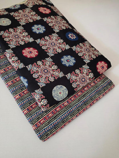 Premium Pure Cotton 60x60 Jaipuri Printed Fabric Set â 5 Meter Top & 5 Meter Bottom | 44 Inch Width][ MIN ORDER QUANTITY 10 METER}