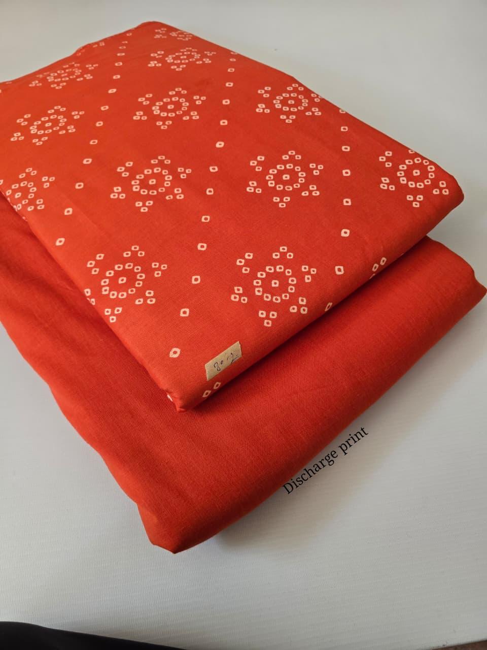Premium Pure Cotton 60x60 Jaipuri Printed Fabric Set â 5 Meter Top & 5 Meter Bottom | 44 Inch Width][ MIN ORDER QUANTITY 10 METER}