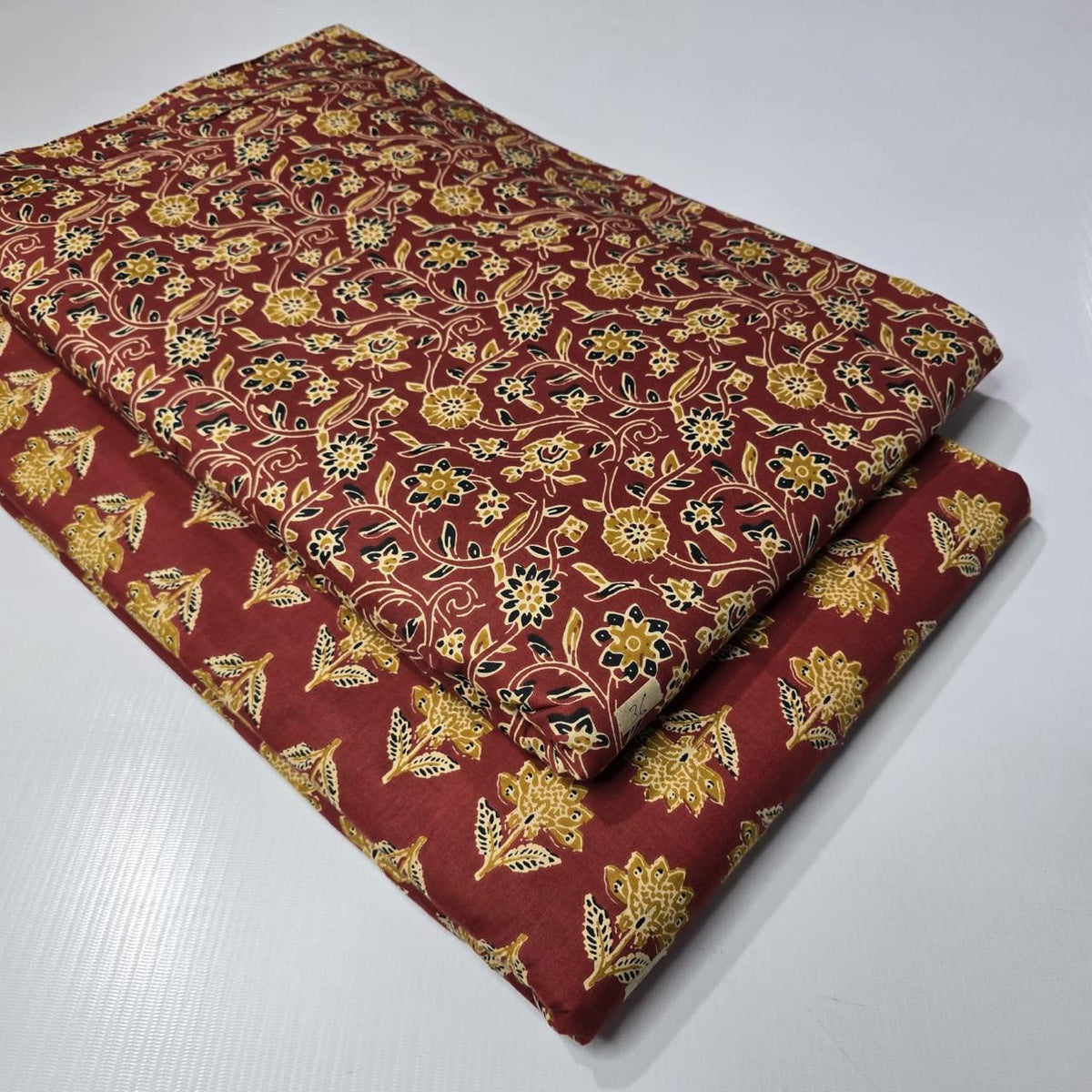 Premium Pure Cotton 60x60 Jaipuri Printed Fabric Set â 5 Meter Top & 5 Meter Bottom | 44 Inch Width][ MIN ORDER QUANTITY 10 METER}