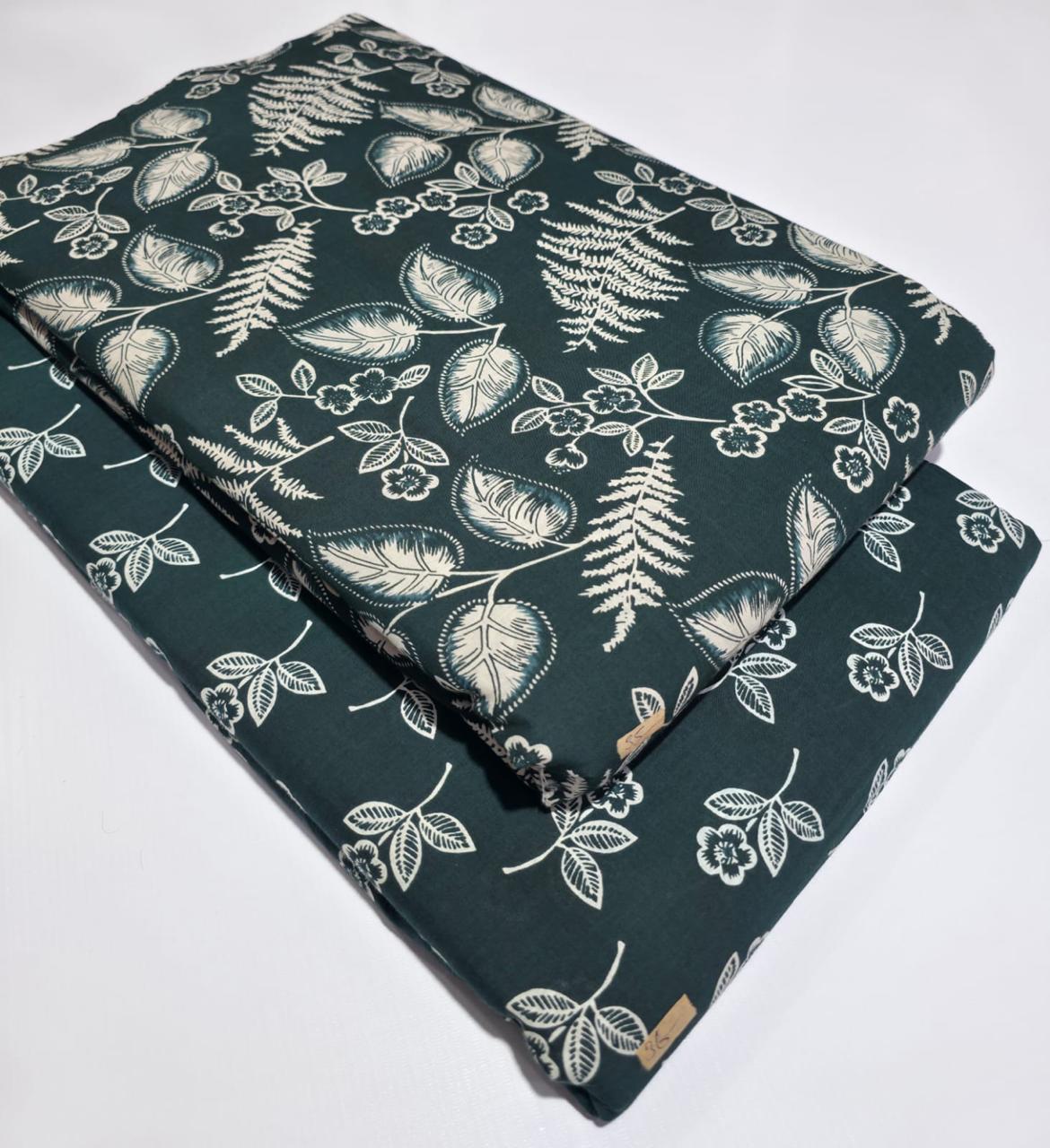 Premium Pure Cotton 60x60 Jaipuri Printed Fabric Set â 5 Meter Top & 5 Meter Bottom | 44 Inch Width][ MIN ORDER QUANTITY 10 METER}