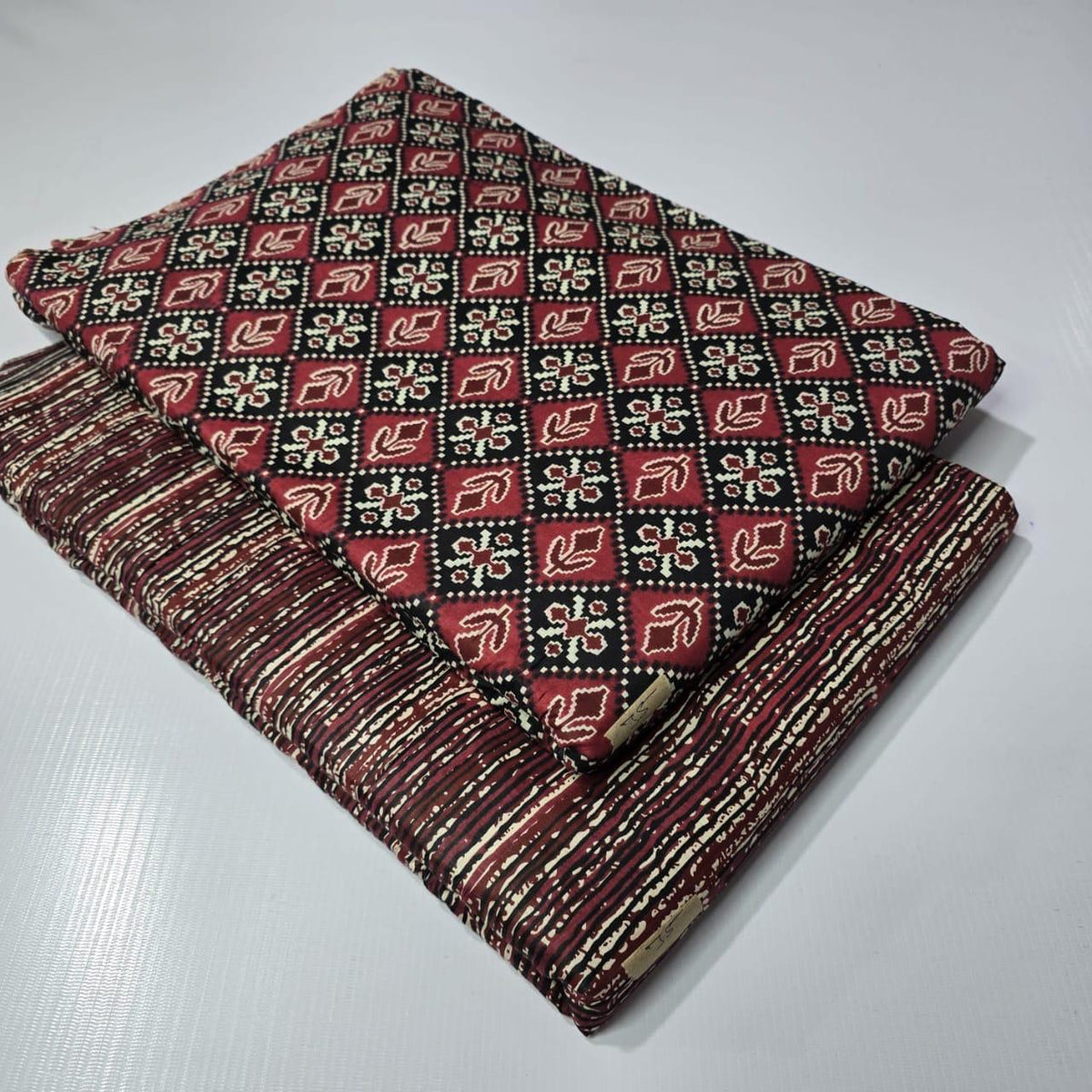 Premium Pure Cotton 60x60 Jaipuri Printed Fabric Set â 5 Meter Top & 5 Meter Bottom | 44 Inch Width][ MIN ORDER QUANTITY 10 METER}