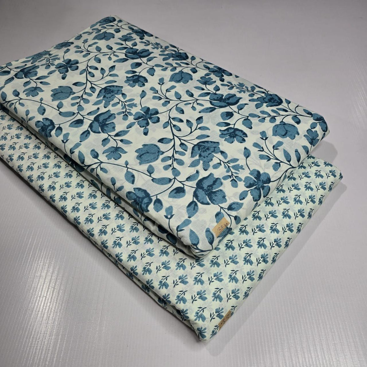 Premium Pure Cotton 60x60 Jaipuri Printed Fabric Set â 5 Meter Top & 5 Meter Bottom | 44 Inch Width][ MIN ORDER QUANTITY 10 METER}