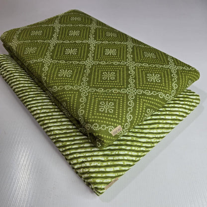 Premium Pure Cotton 60x60 Jaipuri Printed Fabric Set â 5 Meter Top & 5 Meter Bottom | 44 Inch Width][ MIN ORDER QUANTITY 10 METER}