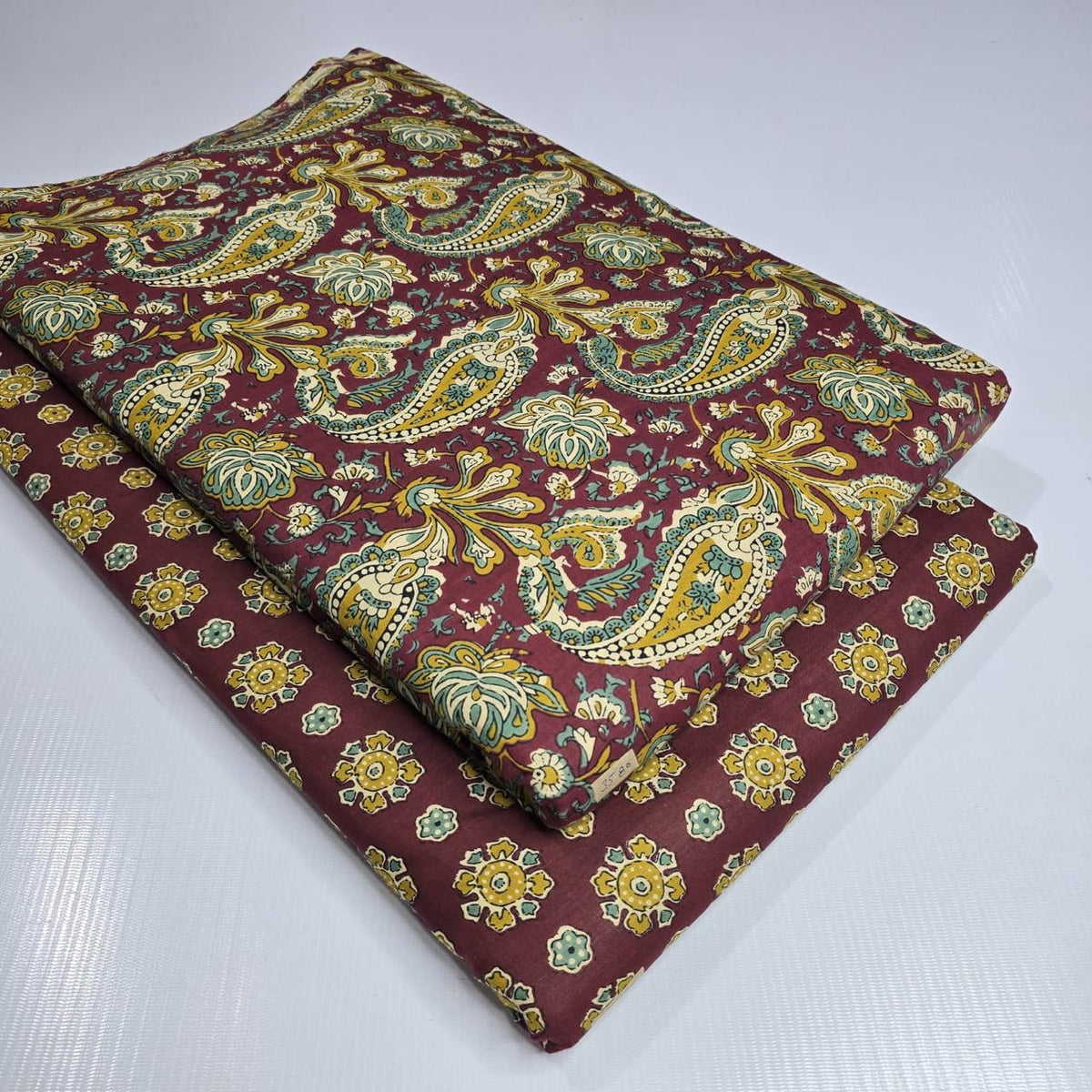 Premium Pure Cotton 60x60 Jaipuri Printed Fabric Set â 5 Meter Top & 5 Meter Bottom | 44 Inch Width][ MIN ORDER QUANTITY 10 METER}