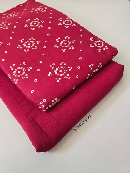 Premium Pure Cotton 60x60 Jaipuri Printed Fabric Set â 5 Meter Top & 5 Meter Bottom | 44 Inch Width][ MIN ORDER QUANTITY 10 METER}