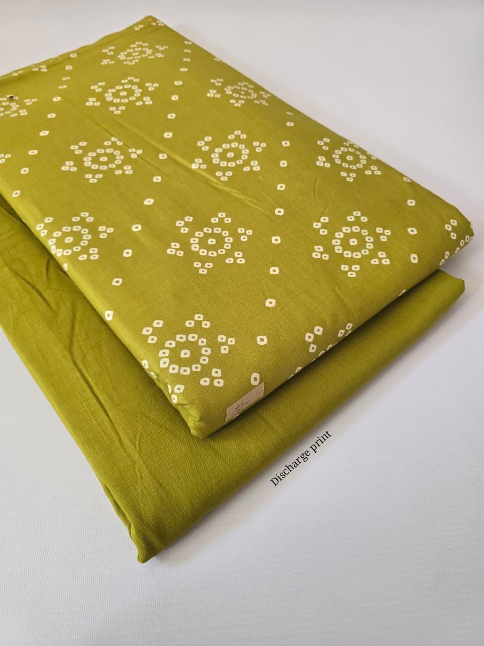 Premium Pure Cotton 60x60 Jaipuri Printed Fabric Set â 5 Meter Top & 5 Meter Bottom | 44 Inch Width][ MIN ORDER QUANTITY 10 METER}