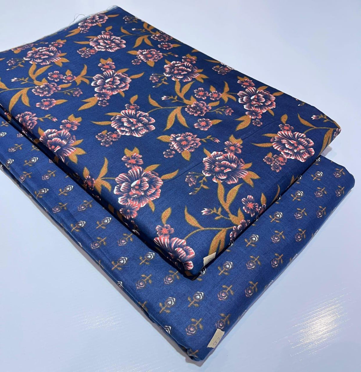 Premium Pure Cotton 60x60 Jaipuri Printed Fabric Set â 5 Meter Top & 5 Meter Bottom | 44 Inch Width][ MIN ORDER QUANTITY 10 METER}