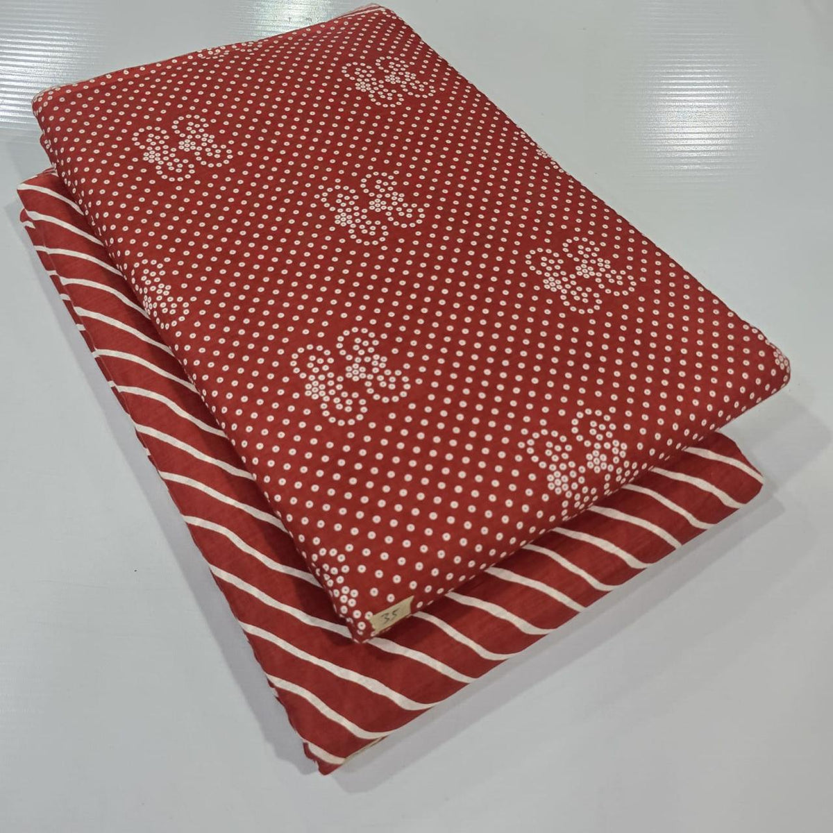 Premium Pure Cotton 60x60 Jaipuri Printed Fabric Set â 5 Meter Top & 5 Meter Bottom | 44 Inch Width][ MIN ORDER QUANTITY 10 METER}