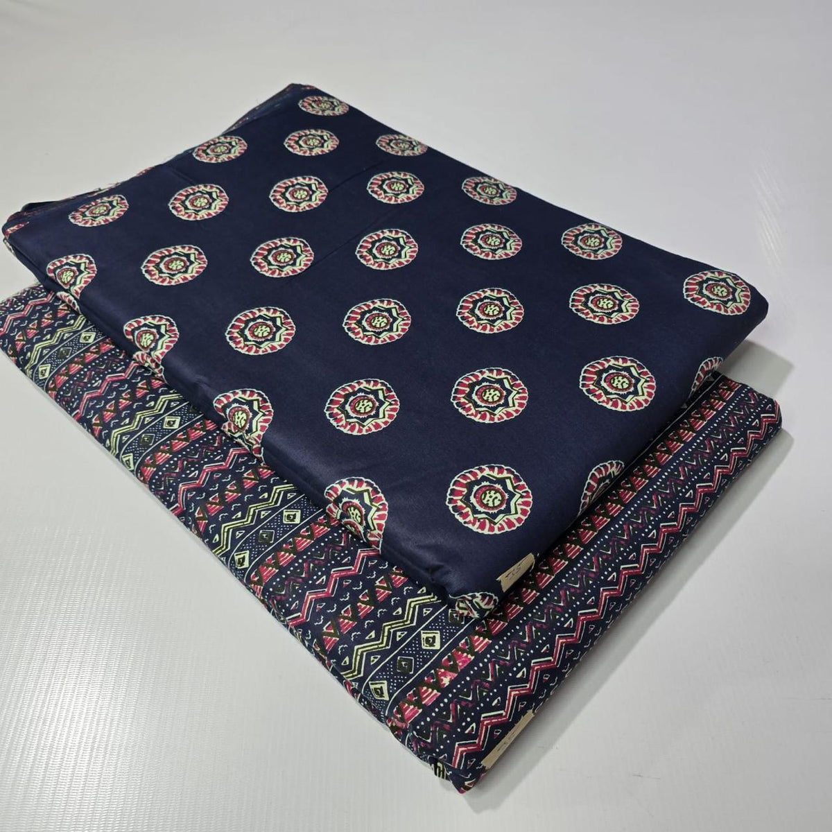 Premium Pure Cotton 60x60 Jaipuri Printed Fabric Set â 5 Meter Top & 5 Meter Bottom | 44 Inch Width][ MIN ORDER QUANTITY 10 METER}
