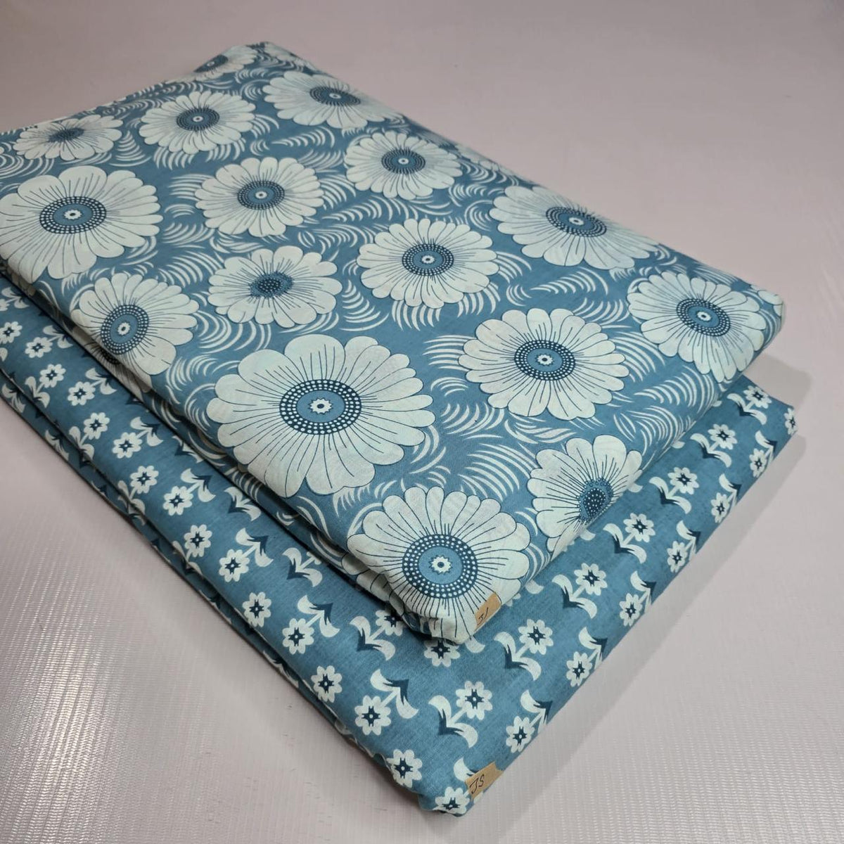 Premium Pure Cotton 60x60 Jaipuri Printed Fabric Set â 5 Meter Top & 5 Meter Bottom | 44 Inch Width][ MIN ORDER QUANTITY 10 METER}
