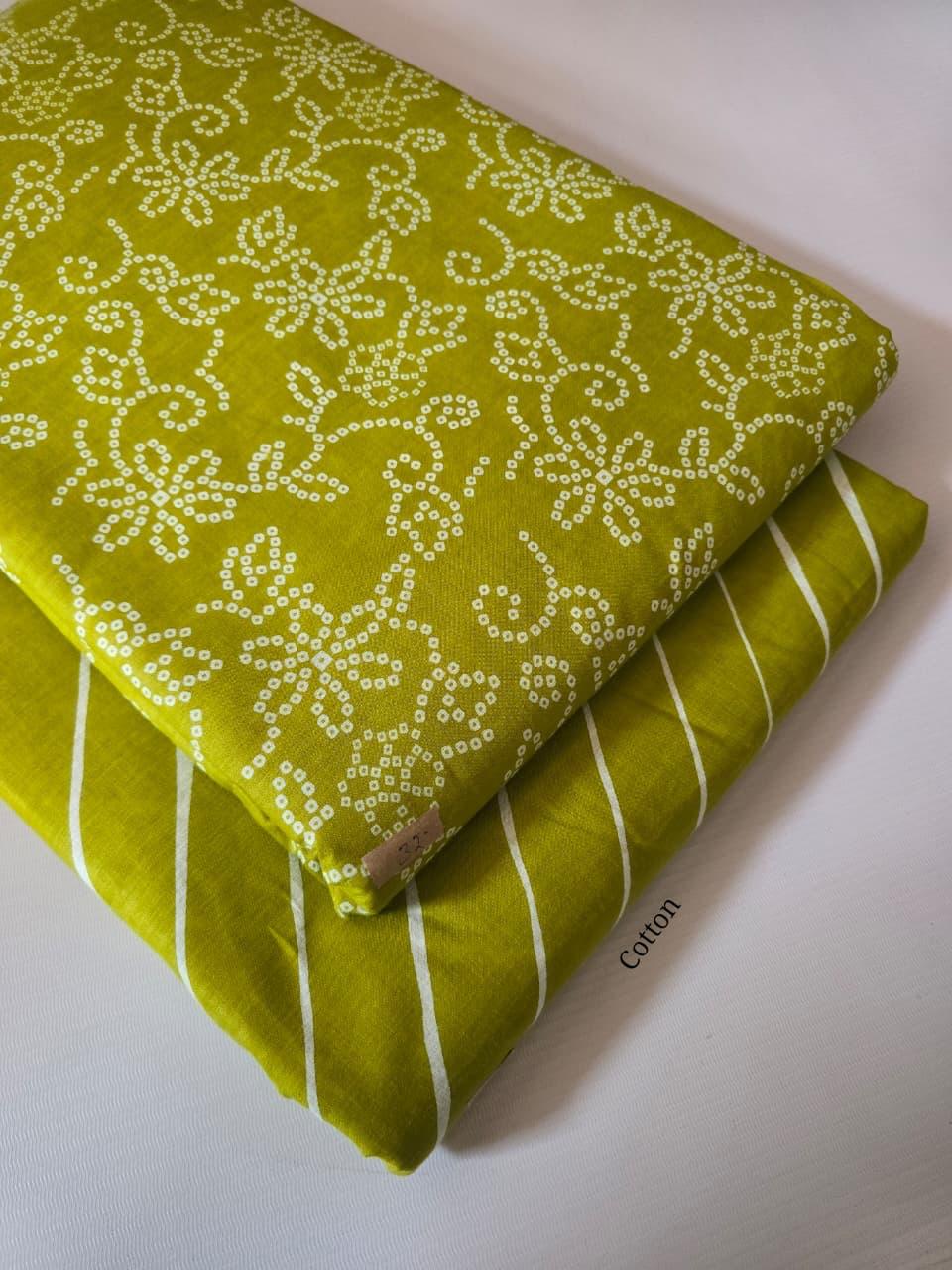 Premium Pure Cotton 60x60 Jaipuri Printed Fabric Set â 5 Meter Top & 5 Meter Bottom | 44 Inch Width][ MIN ORDER QUANTITY 10 METER}