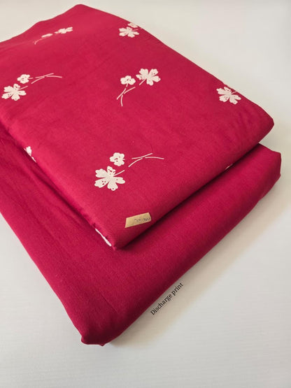 Premium Pure Cotton 60x60 Jaipuri Printed Fabric Set â 5 Meter Top & 5 Meter Bottom | 44 Inch Width][ MIN ORDER QUANTITY 10 METER}