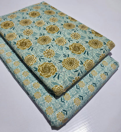 Premium Pure Cotton 60x60 Jaipuri Printed Fabric Set â 5 Meter Top & 5 Meter Bottom | 44 Inch Width][ MIN ORDER QUANTITY 10 METER}
