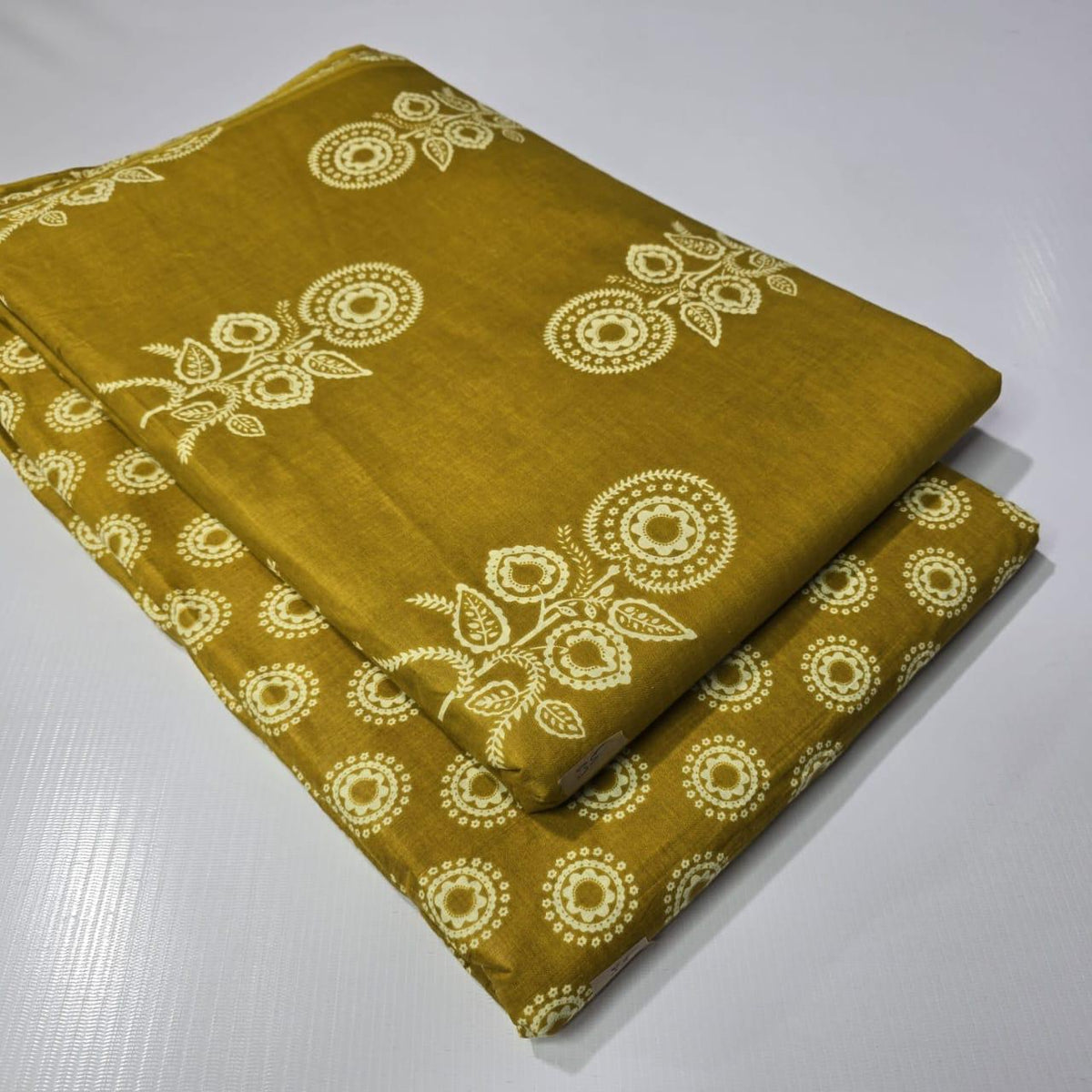 Premium Pure Cotton 60x60 Jaipuri Printed Fabric Set â 5 Meter Top & 5 Meter Bottom | 44 Inch Width][ MIN ORDER QUANTITY 10 METER}